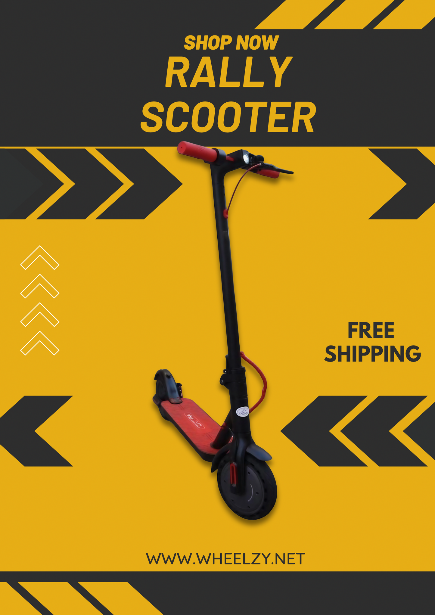 wheelzy Rally scooter